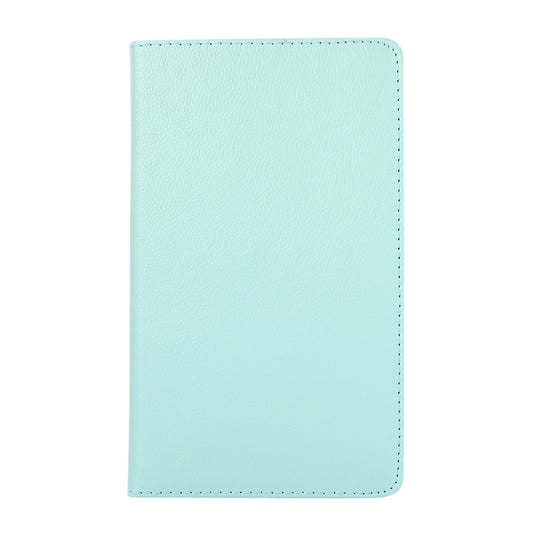 For Samsung Galaxy A7 Lite T220 360 Degree Rotation Litchi Texture Flip Leather Case with Holder(Sky Blue) by buy2fix