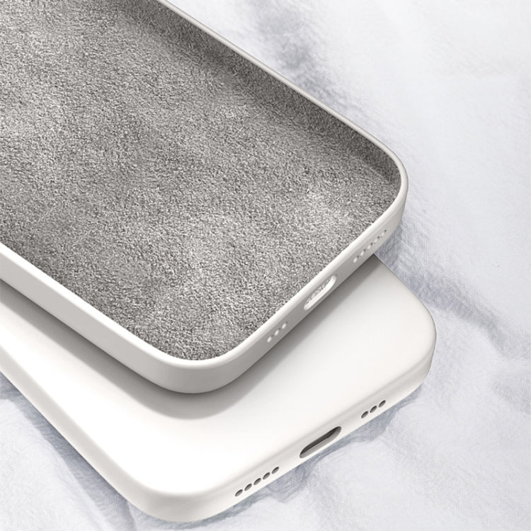 For OnePlus 9 Solid Color Imitation Liquid Silicone Straight Edge Dropproof Full Coverage Protective Case(Black) by buy2fix