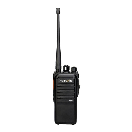 RETEVIS RB75 5W US Frequency 462.5500-467.7125MHz 30CHS GMRS Two Way Radio Handheld Walkie Talkie(Black) by RETEVIS