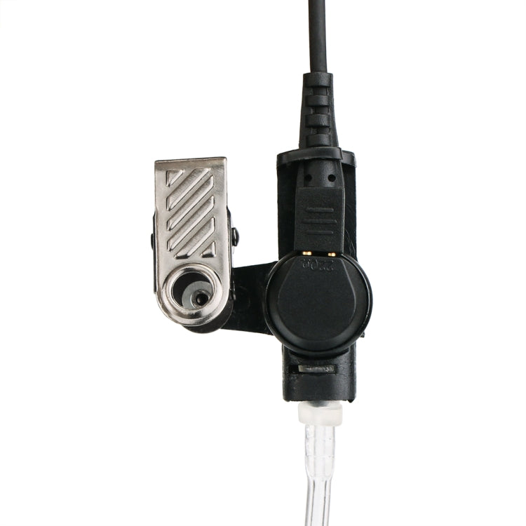 RETEVIS M 2 Pin Long Clip Air Guide Covert Acoustic Tube Earpiece Speaker Microphone by RETEVIS