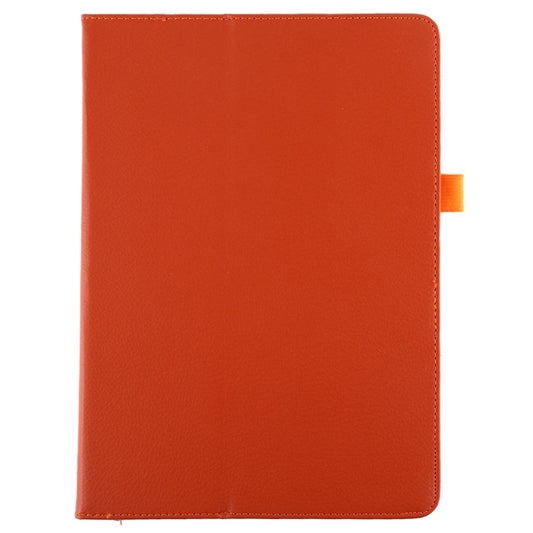Litchi Texture Horizontal Flip Leather Case with Holder For iPad 10.5 / iPad 10.2 2021 / 2020 / 2019(Orange) by buy2fix