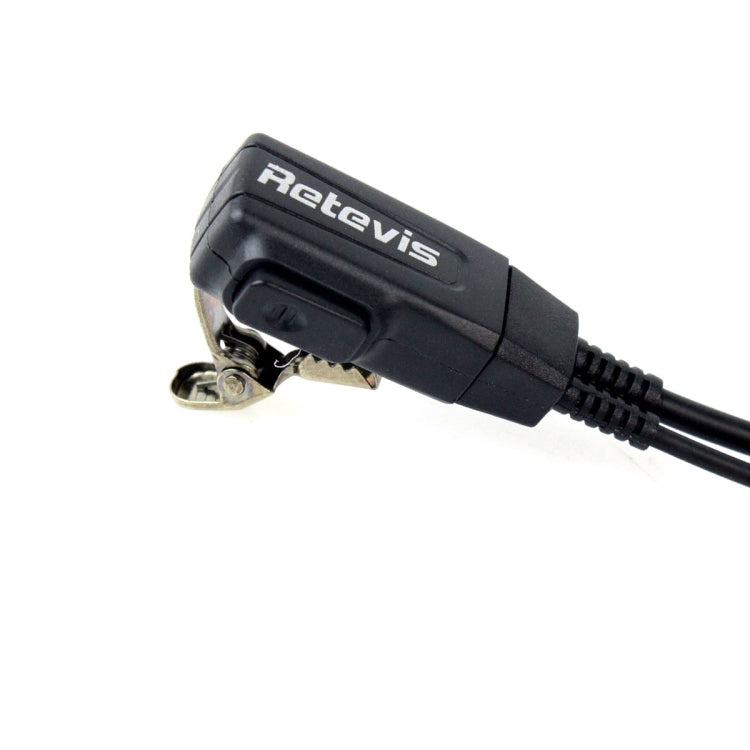 RETEVIS C9020 2 Pin Covert Acoustic Tube In-line Air Guide Earphone Microphone for Midland Radio by RETEVIS