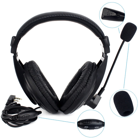 RETEVIS R-114 2 Pin K Head VOX Headset Earphone Microphone by RETEVIS