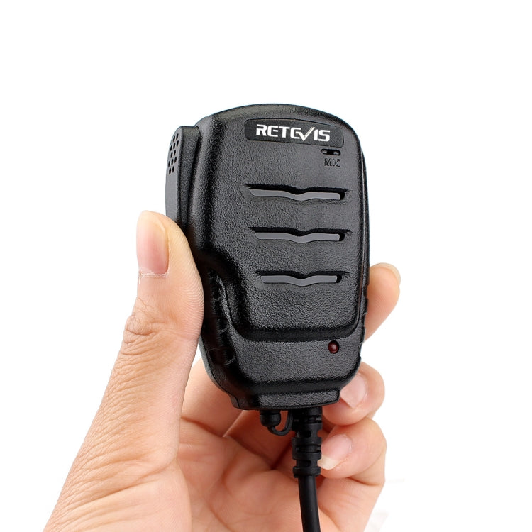 RETEVIS RS-111 M 2 Pin Remote Speaker Microphone for H777/UV5R/RT21 by RETEVIS