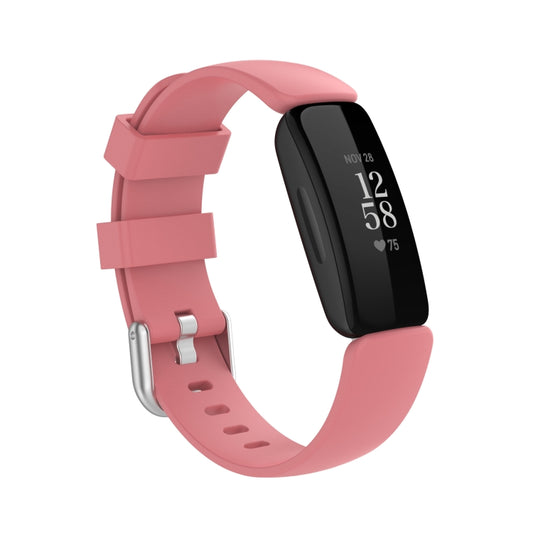 For Fitbit Ace 3 / Inspire 2 Silicone Watch Band(Dark Pink) by buy2fix
