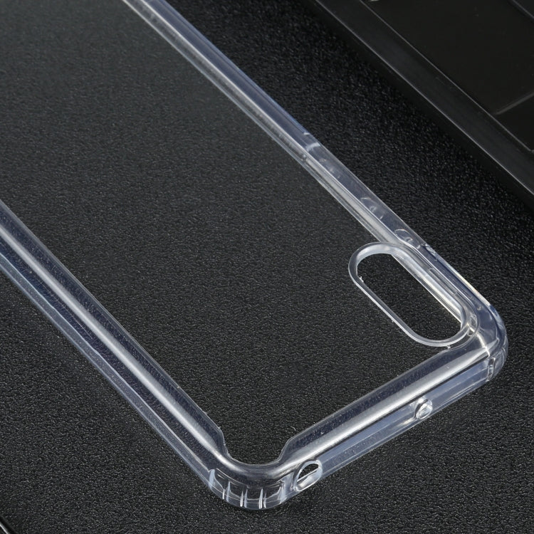For Xiaomi Redmi 9A Four-corner Shockproof Transparent TPU + PC Protective Case by buy2fix