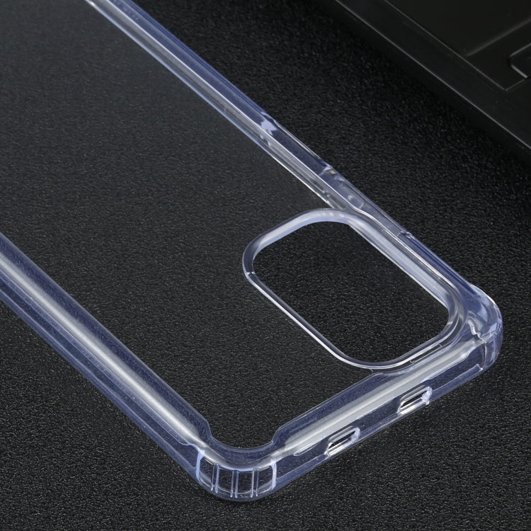 For Xiaomi Redmi K40 / K40 Pro Four-corner Shockproof Transparent TPU + PC Protective Case by buy2fix