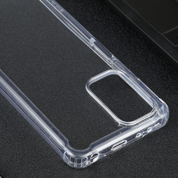 For Xiaomi Redmi Note 10 Pro Four-corner Shockproof Transparent TPU + PC Protective Case by buy2fix