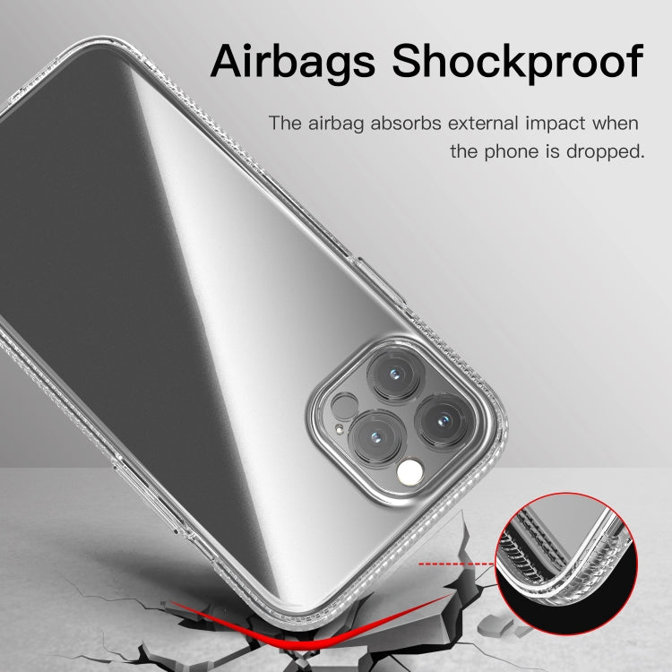 For iPhone 12 Pro Max Shockproof Transparent TPU Airbag Protective Case by buy2fix