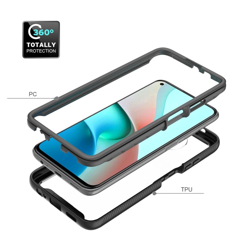 For Xiaomi Redmi Note 9T Starry Sky Solid Color Series Shockproof PC + TPU Protective Case(Rose Red) by buy2fix