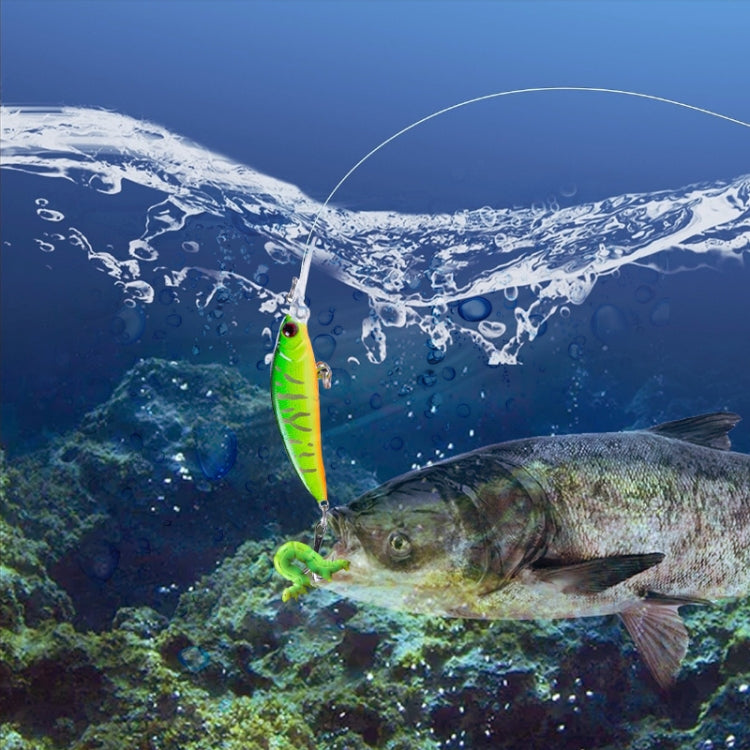 HENGJIA Long Throw Bionic Cocked Mouth Fake Bait Fishing Three-jaw Treble Hooks(2#) - Fishing Lures by HENGJIA | Online Shopping UK | buy2fix