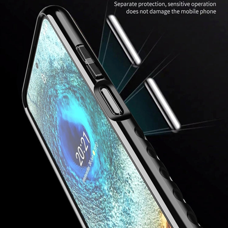 For Nokia X20 Thunderbolt Shockproof TPU Protective Soft Case(Blue) by buy2fix