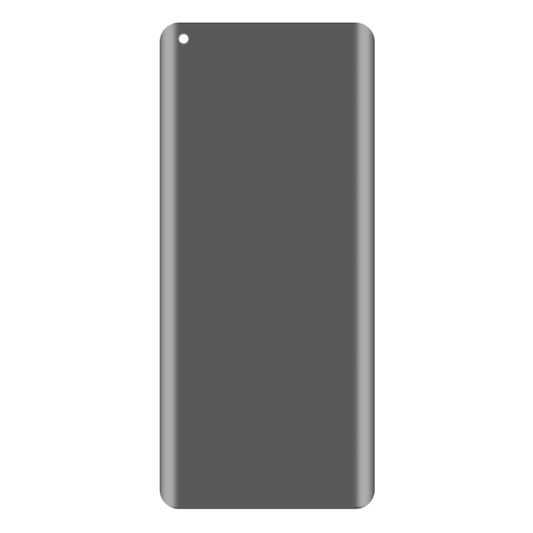For OnePlus 9 Pro No Fingerprint Unlock 0.3mm 9H Surface Hardness 3D Curved Surface Privacy Glass Film by buy2fix