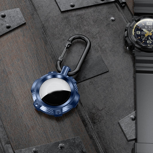 Shockproof Protective Cover For AirTag(Blue) by buy2fix