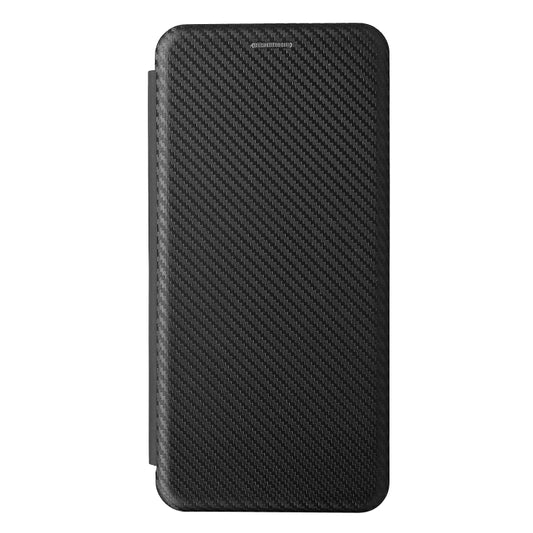 For TCL 20S Carbon Fiber Texture Horizontal Flip TPU + PC + PU Leather Case with Card Slot(Black) by buy2fix