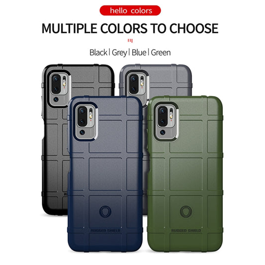 For Xiaomi Redmi Note 10 5G Full Coverage Shockproof TPU Case(Green) by buy2fix