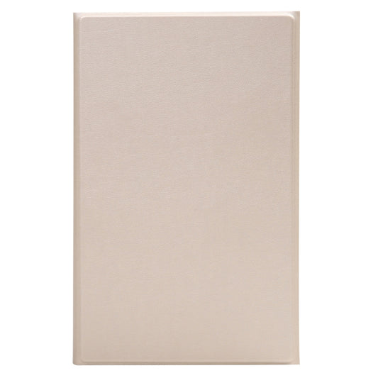 A220 Splittable Bluetooth Keyboard Leather Tablet Case for Samsung Galaxy Tab A7 Lite 8.7 T220 / T225, with Holder & Elastic Band Function(Gold) by buy2fix