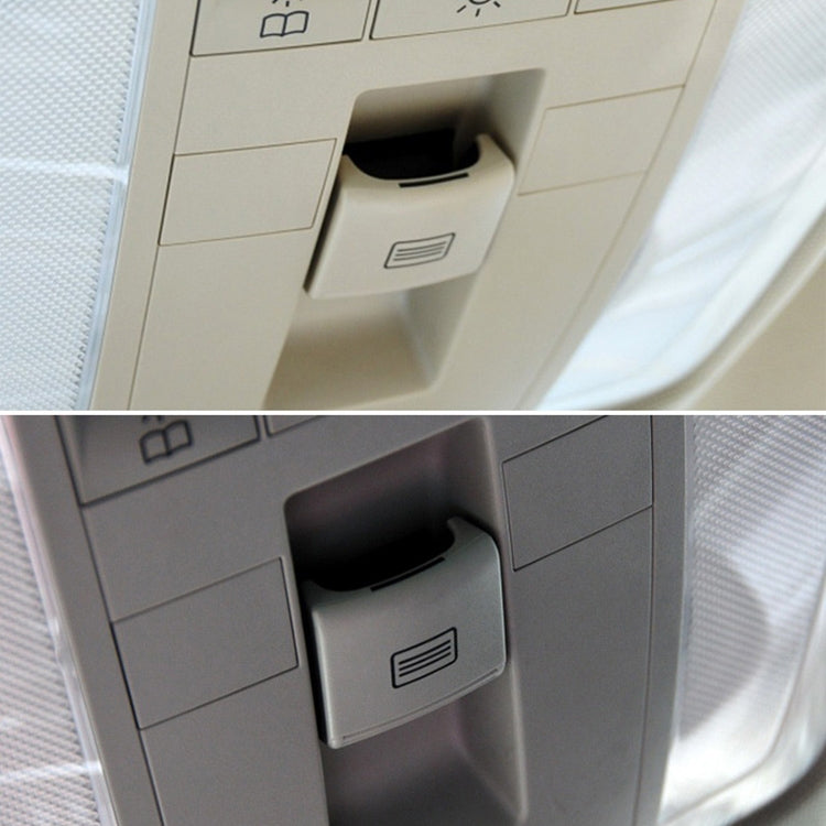Car Sunroof Switch Button Dome Light Button for Mercedes-Benz W204 / X204 2008-2015(Nut Beige) by buy2fix