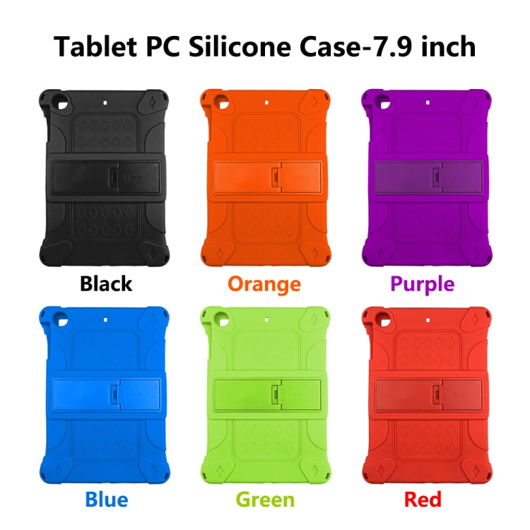 All-inclusive Silicone Shockproof Case with Holder For iPad Pro 10.5 / 10.2 2021 / 2020 / 2019 / Air 3(Black) by buy2fix