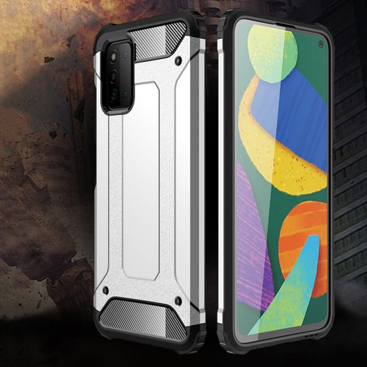 For Samsung Galaxy A03s 164mm Magic Armor TPU + PC Combination Case (Grey) by buy2fix