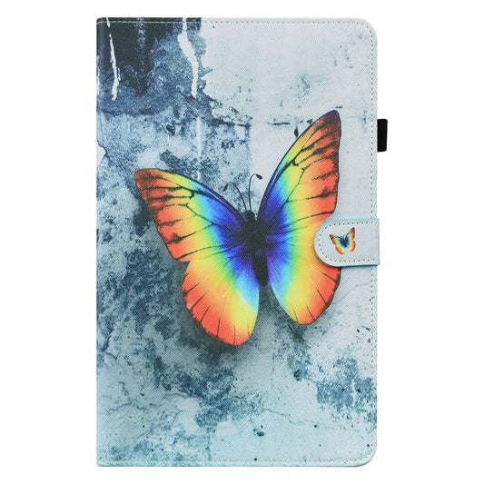 For Amazon Fire HD 10 2019 Animal Pattern Horizontal Flip Leather Case with Holder & Card Slots & Photo Frame & Sleep / Wake-up Function(Color Butterfly) by buy2fix