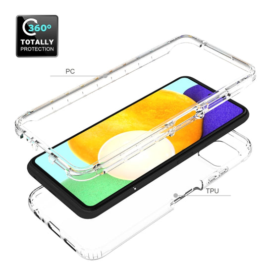 For Samsung Galaxy A22 5G Shockproof Highly Transparent PC+TPU Protective Case by buy2fix