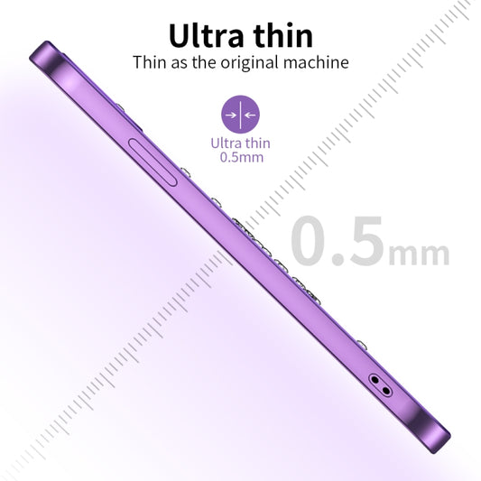 For iPhone 11 Ultra-thin Electroplating Dandelion Pattern Protective Case (Purple) by buy2fix