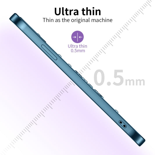 For iPhone 11 Ultra-thin Electroplating Dandelion Pattern Protective Case (Blue) by buy2fix