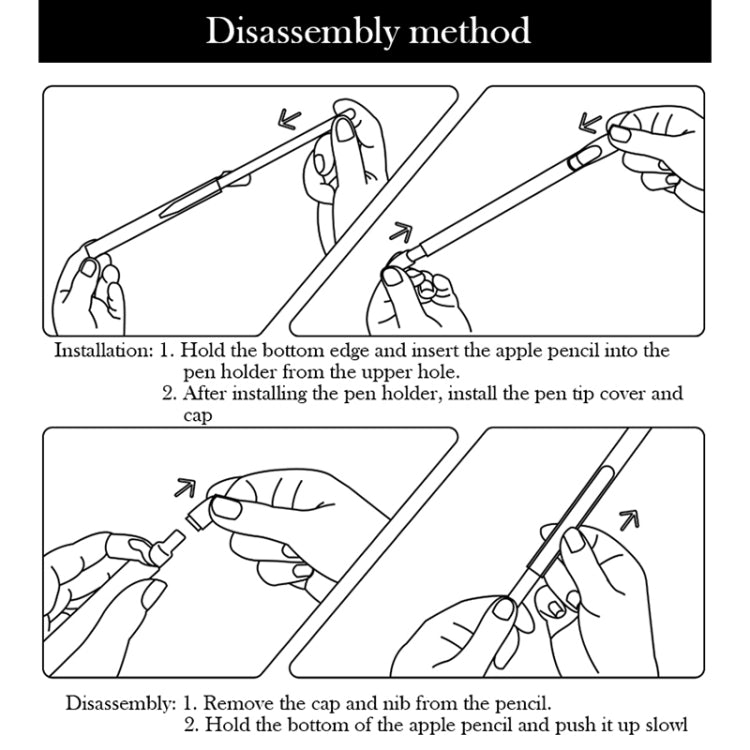 3 in 1 Pure Color Silicone Stylus Pen Protective Case Set for Apple Pencil 2(Sky Blue) by buy2fix