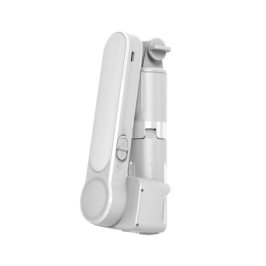 L09 Mini Folding Fill Light Gimbal Stabilizer Tripod(White) by buy2fix