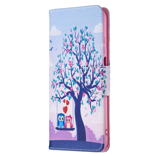 For Nokia X10 / X20 Colored Drawing Pattern Horizontal Flip Leather Case with Holder & Card Slots & Wallet(Owl) by buy2fix