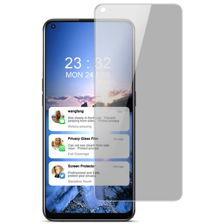 For OPPO F19 Pro / F19 Pro+ 5G / Find X3 Lite / Reno5 Z  / Reno5 F IMAK HD Anti-spy Tempered Glass Protective Film - OPPO Tempered Glass by PINWUYO | Online Shopping UK | buy2fix