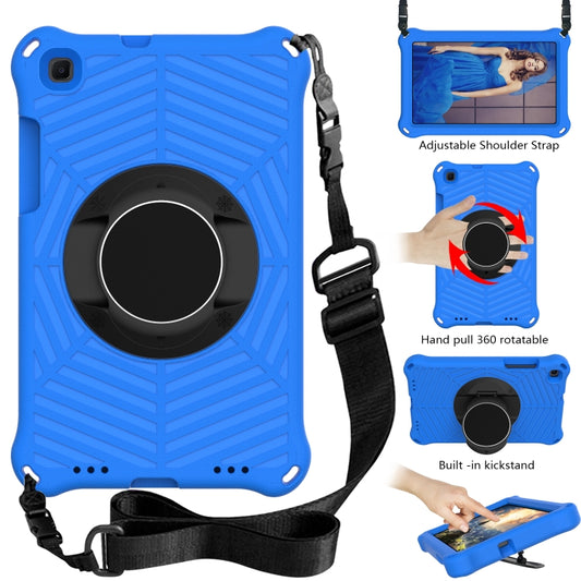 For Samsung Galaxy Tab A 8.0 2019 SM-T290 / SM-T295 Spider King EVA Protective Case with Adjustable Shoulder Strap & Holder(Blue) by buy2fix