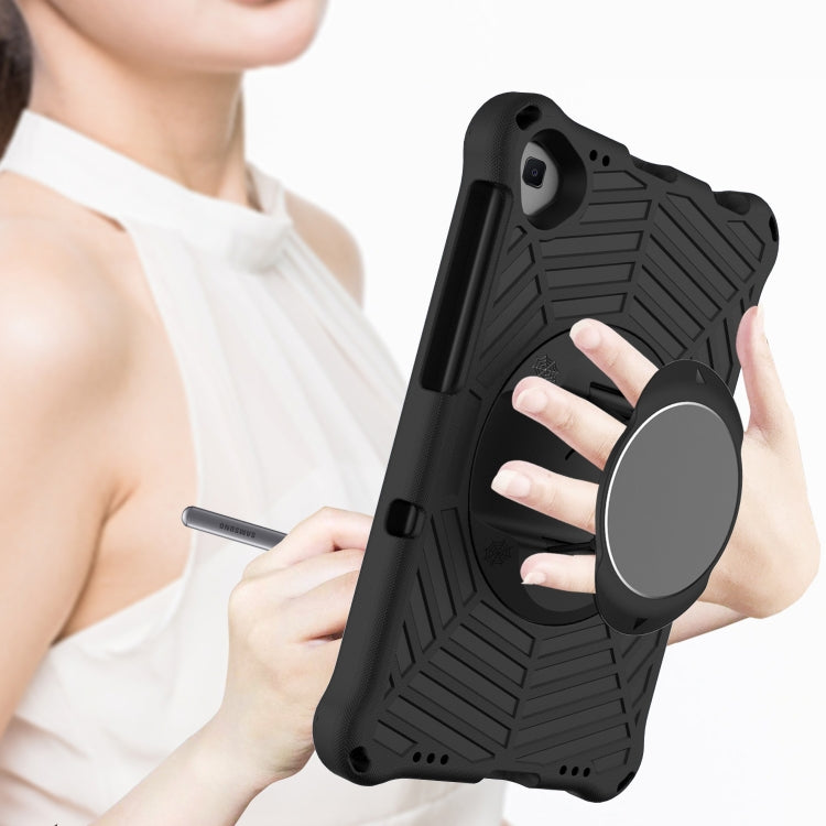 For Xiaomi Mi Pad 4 Plus Spider King EVA Protective Case with Adjustable Shoulder Strap & Holder(Black) by buy2fix
