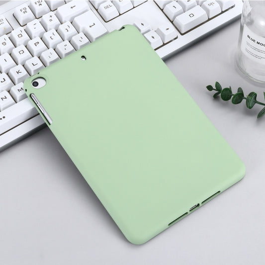 Solid Color Liquid Silicone Dropproof Full Coverage Protective Case For iPad mini 5 / mini 4(Green) by buy2fix