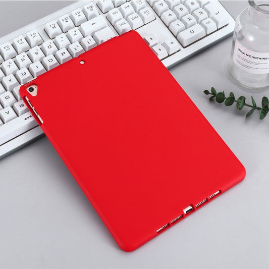 Solid Color Liquid Silicone Dropproof Full Coverage Protective Case For iPad Air / 9.7 2017 / 9.7 2018 / Pro 9.7(Red) by buy2fix