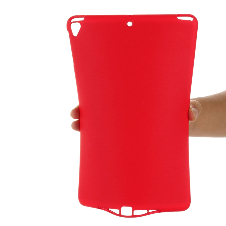 Solid Color Liquid Silicone Dropproof Full Coverage Protective Case For iPad Air / 9.7 2017 / 9.7 2018 / Pro 9.7(Red) by buy2fix