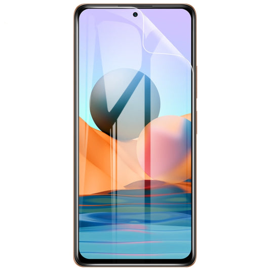 For Xiaomi Redmi Note 10 Pro Overseas Version 2 PCS IMAK Curved Full Screen Hydrogel Film Front Protector by imak