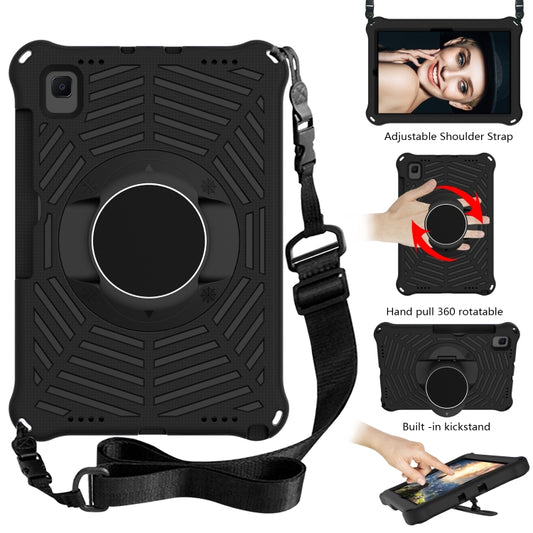 Spider King EVA Protective Case with Adjustable Shoulder Strap & Holder & Pen Slot For Samsung Galaxy Tab A7 10.4 2020 SM-T500 / SM-T505(Black) by buy2fix