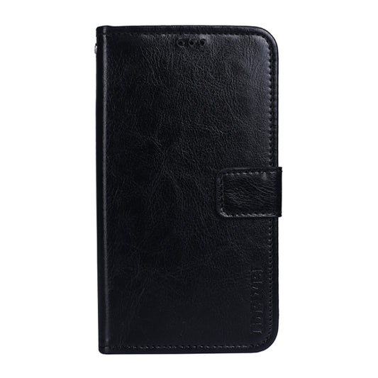 For OnePlus Nord CE 5G idewei Crazy Horse Texture Horizontal Flip Leather Case with Holder & Card Slots & Wallet(Black) by idewei