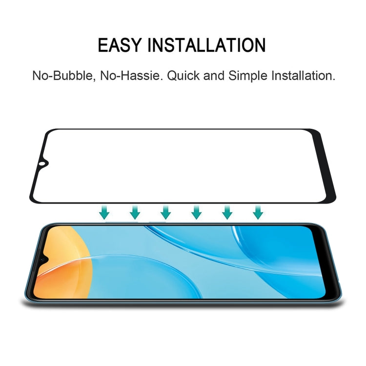 For OPPO A35 / A54S 25 PCS Full Glue Full Screen Tempered Glass Film by buy2fix