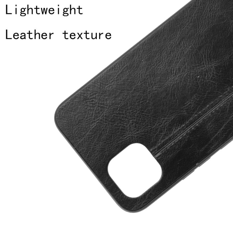 For OPPO Realme C11 2021 / Realme C20 Shockproof Sewing Cow Pattern Skin PC + PU + TPU Case(Black) by buy2fix