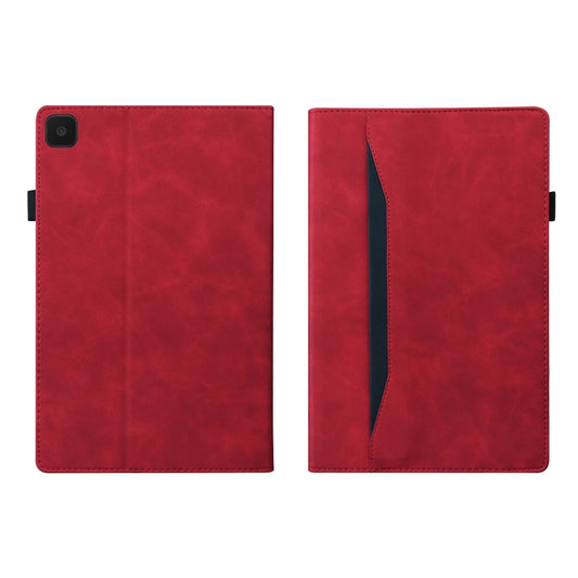 For Samsung Galaxy Tab A7 Lite 8.7 SM-T220 / SM-T225 Business Shockproof Horizontal Flip Leather Case with Holder & Card Slots & Photo Frame & Pen Slot(Red) by buy2fix