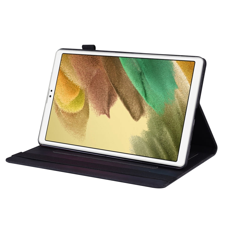 For Samsung Galaxy Tab A7 Lite 8.7 SM-T220 / SM-T225 Business Shockproof Horizontal Flip Leather Case with Holder & Card Slots & Photo Frame & Pen Slot(Black) by buy2fix