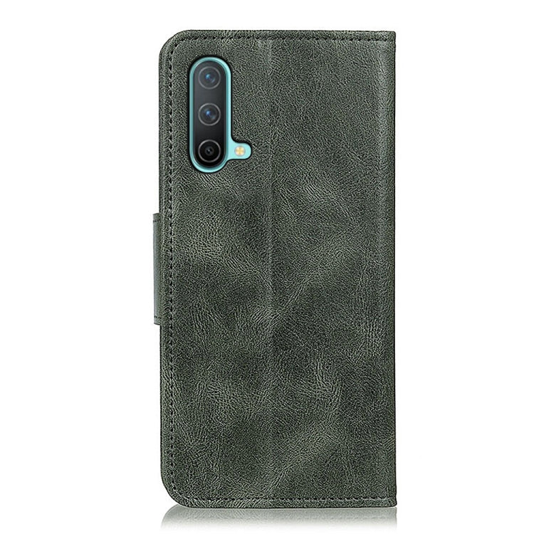 For OnePlus Nord CE 5G Mirren Crazy Horse Texture Horizontal Flip Leather Case with Holder & Card Slots & Wallet(Dark Green) by buy2fix