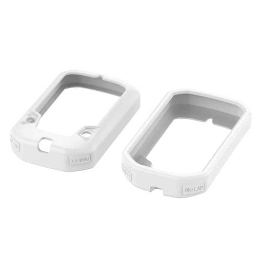 For Bryton Rider 430 / 320 Universal Silicone Protective Case Cover(White) by buy2fix