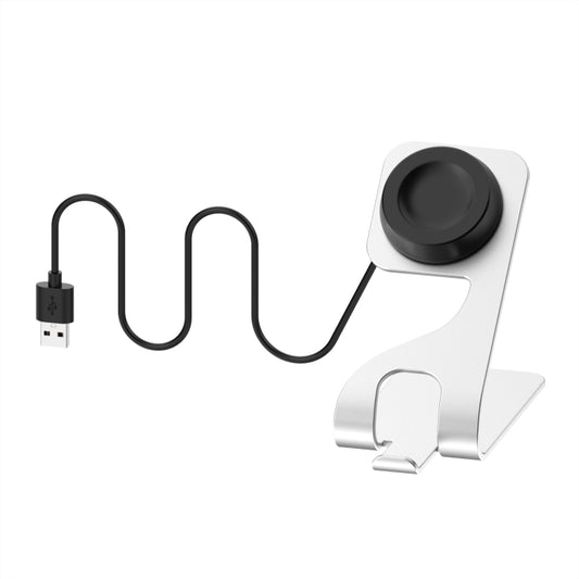 For Huawei Watch 3 / 3 Pro Universal Metal Magnetic Charger Holder(Silver) by buy2fix