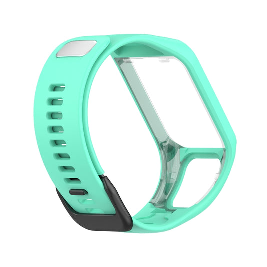 For Tomtom 4 Silicone Watch Band(Lake Blue) by buy2fix