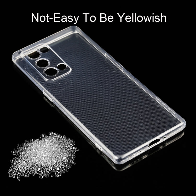For OPPO Reno6 Pro+ 5G 0.75mm Ultra-thin Transparent TPU Soft Protective Case by buy2fix