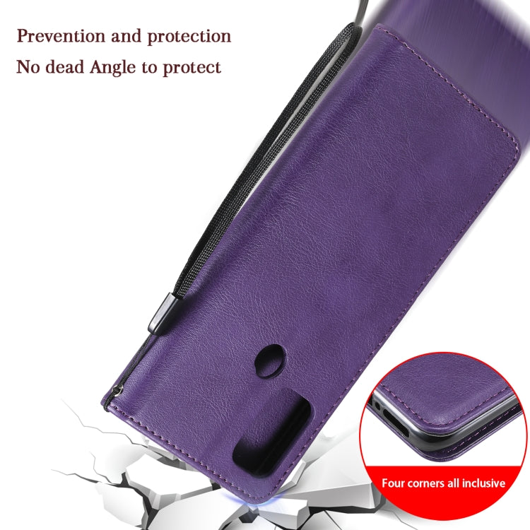 For Motorola Moto G50 Solid Color Horizontal Flip Protective Leather Case with Holder & Card Slots & Wallet & Photo Frame & Lanyard(Brown) by buy2fix